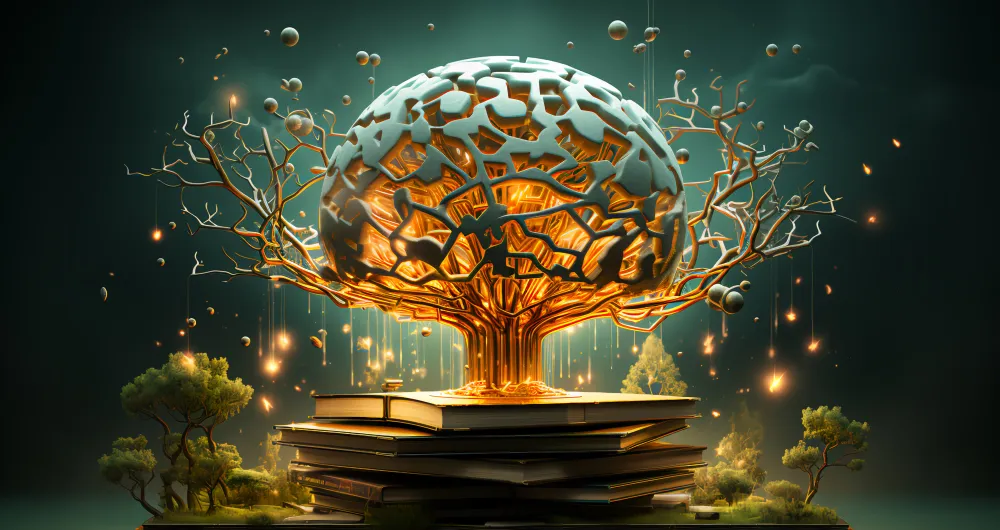 Vecteezy Abstract Tree Growing From A Book Mental Training And 31606070